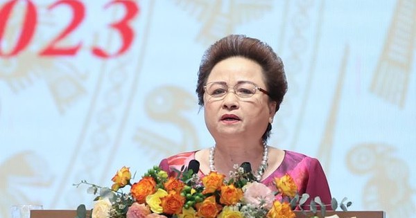 Bà Nguyễn Thị Nga - Chủ tịch HĐQT Tập đoàn BRG. Ảnh: VGP.