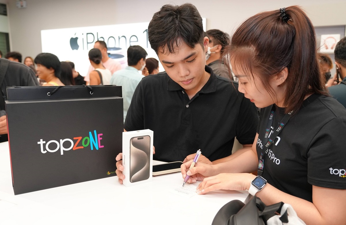 Sản phẩm iPhone 15 đóng góp gần 600 tỷ đồng vào doanh thu tháng 9 của MWG.