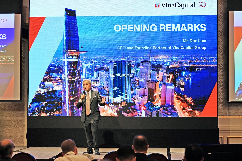 Ông Don Lam, CEO VinaCapital chia sẻ tại hội nghị nhà đầu tư quốc tế 2023