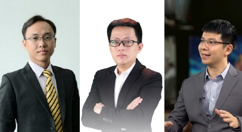 Từ trái qua: ông Nguyễn Thanh Lâm, ông Nguyễn Thế Minh và ông Hoàng Anh Tuấn.