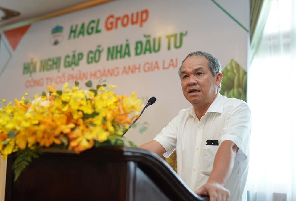 Bầu Đức chia sẻ tại buổi gặp gỡ nhà đầu tư mới đây