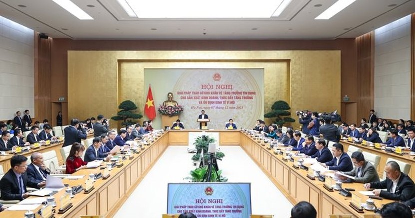 Thủ tướng Chính phủ: Các chủ thể phải chung sức, đồng lòng để thúc đẩy tăng trưởng tín dụng