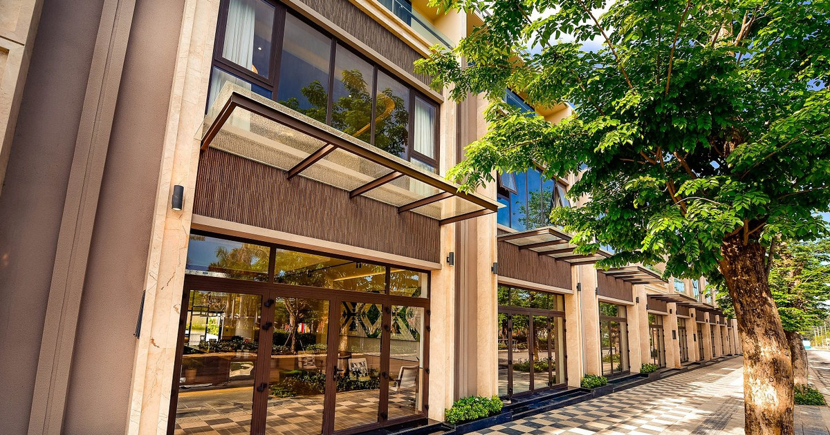 Shophouse trên các tuyến phố thương mại tại Gem Sky World