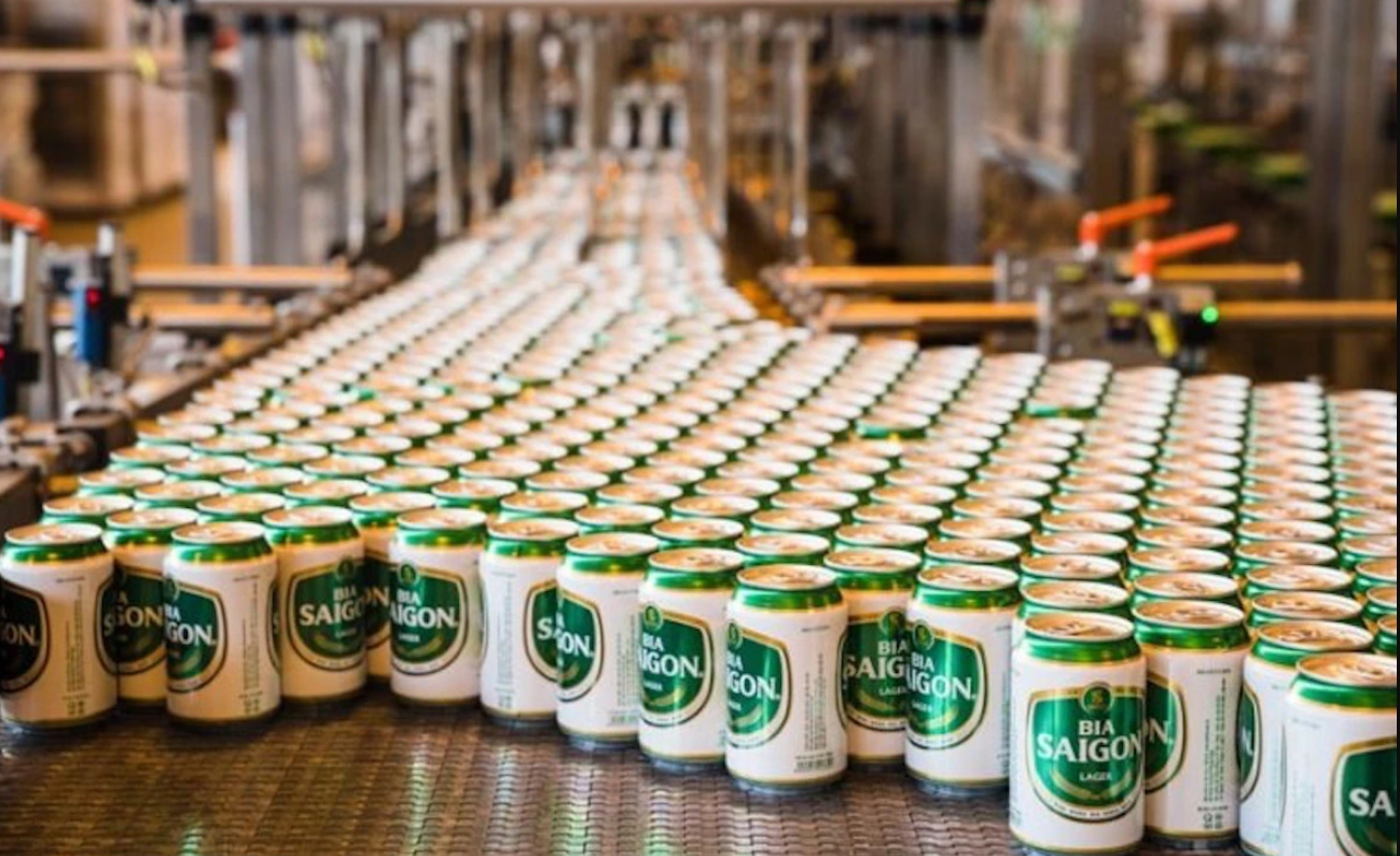 Sabeco báo lãi sau thuế giảm 23%, thu gần 1.400 tỷ đồng lãi tiền gửi trong năm 2023