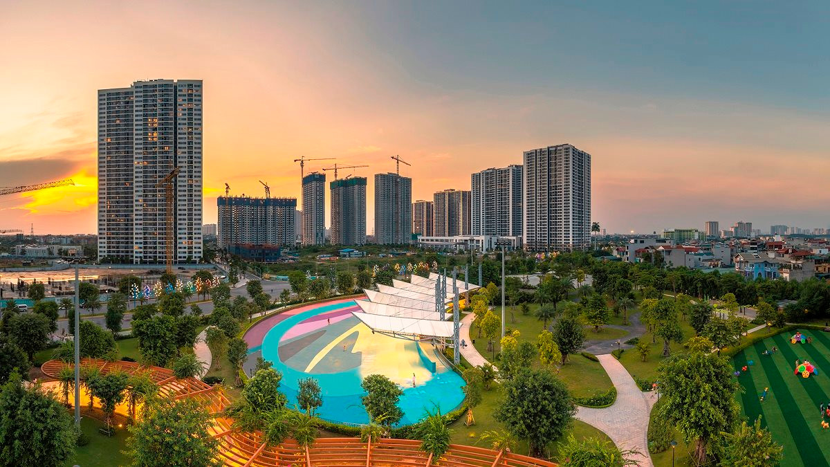 Vinhomes Smart City, dự án đại đô thị 280 ha do Vinhomes làm chủ đầu tư.