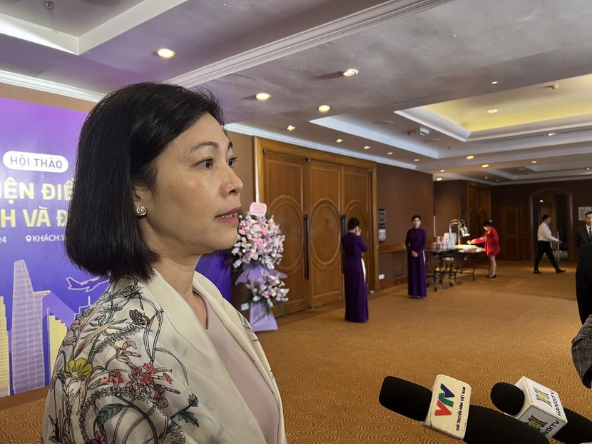 Bà Đỗ Thụy Như Thùy, Giám đốc toàn quốc khối quản lý và tư vấn giải pháp thanh toán toàn cầu thuộc ngân hàng HSBC Việt Nam