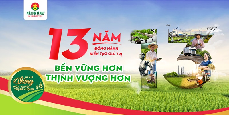 Phân bón Cà Mau kỷ niệm 13 năm hình thành và phát triển