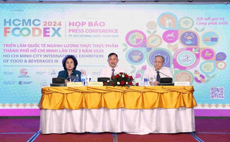 Họp báo HCMC FOODEX 2024