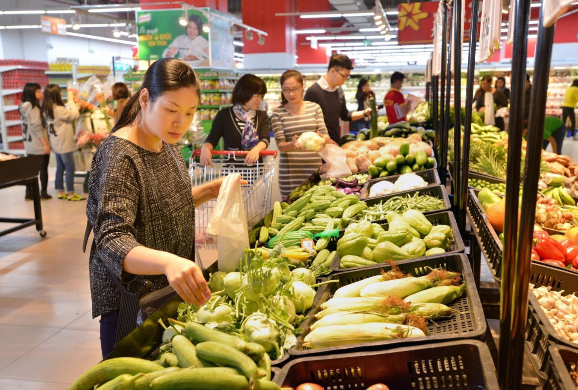 CPI tháng 4 tăng 0,07% so với tháng trước. Ảnh: Int