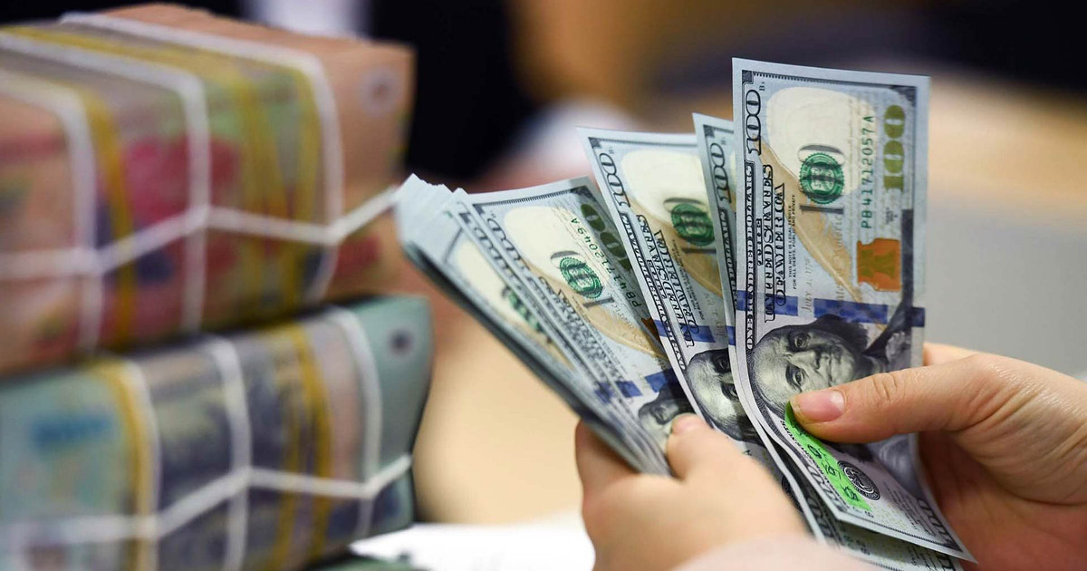 Tỷ giá trung tâm tăng nhẹ phiên đầu tuần