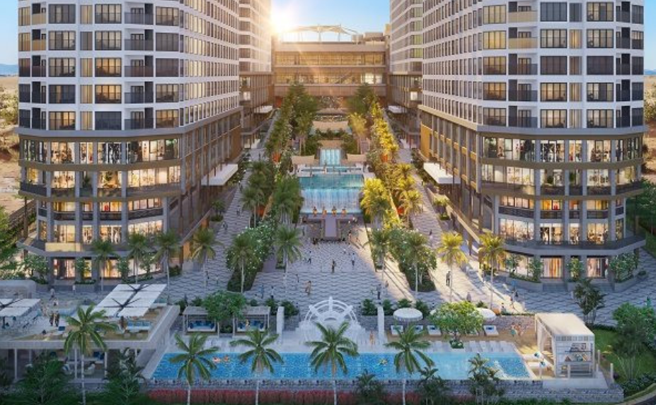 Phối cảnh dự án Apec Mandala Wyndham Mũi Né.
