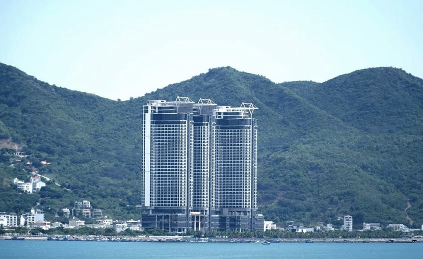Dự án Bến Du Thuyền (Marina Hotel) được ngân hàng rao bán nhiều lần. (Ảnh: Int)