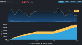 Phiên thứ 2 điều chỉnh, dòng tiền sang thử sức với cổ phiếu SmallCaps