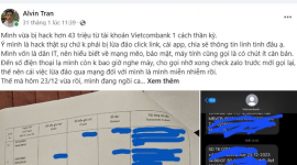 Tài khoản bị hack mất 43 triệu đồng, khách hàng của Vietcombank nói gì?