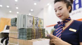 Tỷ giá trung tâm nhích nhẹ