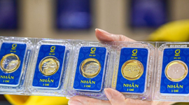 Áp lực chốt lời, giá vàng nhẫn quay đầu giảm