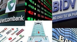 Cổ phiếu ngân hàng đỏ lửa, VN-Index “bốc hơi” gần 8 điểm