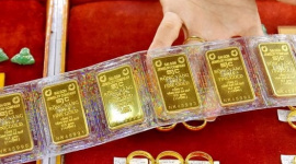 Vàng miếng bật tăng trở lại, tiến sát 91 triệu đồng mỗi lượng