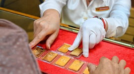 Giá vàng trong nước tăng trở lại trong phiên giao dịch đầu tuần