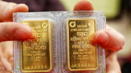 Giá vàng SJC bật tăng 300 nghìn đồng/lượng chiều 13/8
