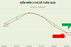 Tuần giảm điểm mạnh nhất trong chuỗi 3 tuần điều chỉnh