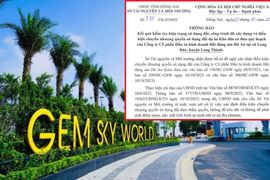 Diễn biến mới về điều kiện chuyển nhượng tại Gem Sky World của Đất Xanh