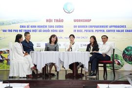 Nâng cao vai trò của phụ nữ trong toàn chuỗi cung ứng nông sản