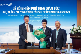Sếp cũ Vietnam Airlines làm Phó tổng giám đốc phụ trách tái cơ cấu Bamboo Airways