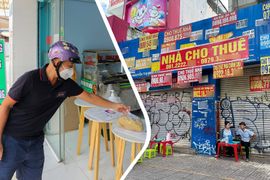 Xót xa nhiều mặt bằng giá rẻ rao thuê chỉ 3 triệu đồng/tháng vẫn ế