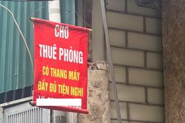 "Nghẹt thở" vì giá thuê nhà trọ, căn hộ chung cư Hà Nội tăng phi mã