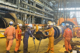 EVNGENCO 3 Power Service (EPS) hoàn thành công tác sửa chữa tổ máy S6 của Nhiệt điện Phả Lại