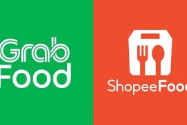 Cuộc đua sít sao cho 'ngôi vương' giao đồ ăn trực tuyến giữa GrabFood và ShopeeFood