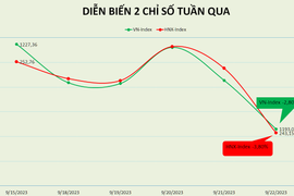 Điều chỉnh hiện hữu, VN-Index có tuần giảm điểm thứ 2 liên tiếp