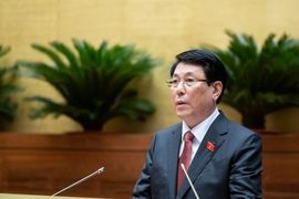 Đồng chí Lương Cường, Ủy viên Bộ Chính trị, Thường trực Ban Bí thư được bầu làm Chủ tịch nước