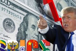 BRICS có nguy cơ bị ông Trump áp thuế 100% nếu tiếp tục phi đô la hoá: 'Hãy chuẩn bị nói lời tạm biệt nước Mỹ'