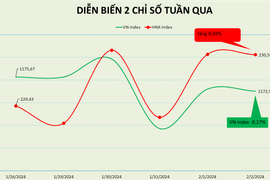 Tuần giao dịch rung lắc, thị trường giữ mức PE hơn 15 lần