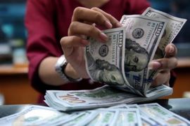 Tỷ giá trung tâm tăng trở lại
