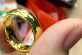 Vàng nhẫn trong nước đứng giá sau khi tạo đỉnh lịch sử