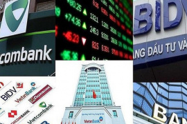 Cổ phiếu ngân hàng đỏ lửa, VN-Index “bốc hơi” gần 8 điểm