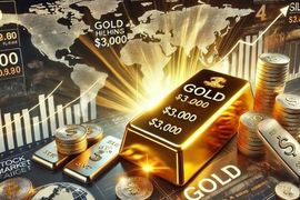 Trong lúc người Việt ‘mải’ ăn Tết, vàng đã leo lên mức cao nhất mọi thời đại, bạc tăng một mạch 4%