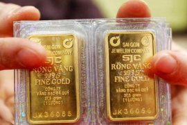 Vàng SJC tăng 1,1 triệu đồng/lượng, tiến sát giá vàng thế giới