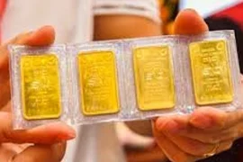 Giá vàng miếng SJC đồng loạt giảm
