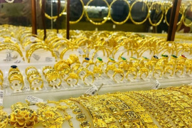 Sáng 10/6: Giá vàng thế giới giảm, vàng trong nước tiếp tục “bất động”