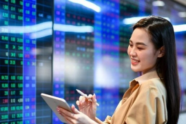 Cổ phiếu HPG tăng cận trần, VN-Index bứt phá vượt 1.415 điểm