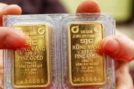 Giá vàng SJC bật tăng 300 nghìn đồng/lượng chiều 13/8