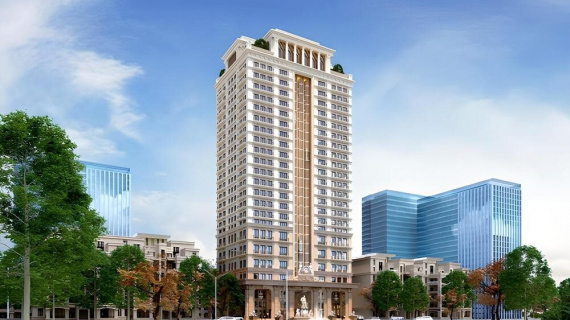 Chủ tịch Tân Hoàng Minh nộp hơn 8.600 tỷ đồng để khắc phục hậu quả: Cao ốc D'. Saint Raffles 