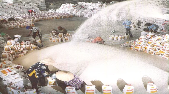 Giá gạo tại thị trường nội địa Trung Quốc đang rẻ hơn giá gạo xuất khẩu của Việt Nam