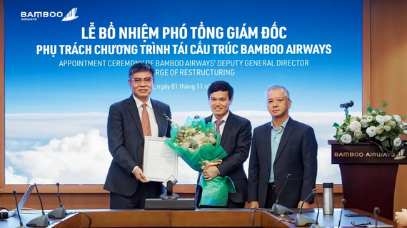 Sếp cũ Vietnam Airlines làm Phó tổng giám đốc phụ trách tái cơ cấu Bamboo Airways
