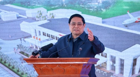 Thủ tướng Phạm Minh Chính tuyên bố khánh thành 4 dự án giao thông trọng điểm với tổng vốn hơn 18.000 tỷ đồng