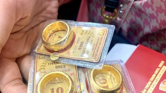 Giá vàng nhẫn giảm nhẹ về còn 88,2 triệu đồng/lượng